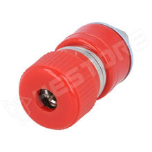 R1-26B-RED / Banán aljzat, 4mm, 30A, 60V, piros (R1-26B RED / SCI)