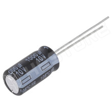 EEUFR1A102L / Kondenzátor, elektrolit, 1000µF, 10V DC, 3.5mm, alacsony impendanciájú, Ø8x15mm, -40...105°C (EEUFR1A102L / PANASONIC)