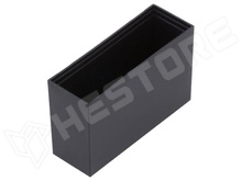 G401325B STYLE A / Műszerdoboz, fekete, ABS, (13.5x40.5x25)mm (G401325B STYLE A / GAINTA)