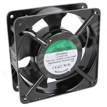 DP200A-2123XBT.GN / Ventilátor, AC, 230V AC, 120x120x38mm, golyóscsapágy, 165 (±10%)m<sup>3</sup>/h, axiális (DP200A2123XBT.GN / SUNON)