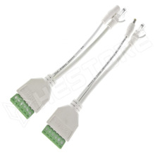 POE-TM / Passzív Power Over Ethernet adapter készlet, RJ45, 5.5 / 2.1mm DC csatlakozó, csavaros terminál