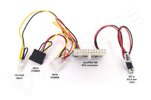 MINI-PSU-160 / ATX PC tápegység 12V-ról, 160W, 24P (L Pico PSU)