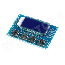 XY-LPWM3 / PWM impulzus és frekvencia generátor modul LCD kijelzővel, 1Hz-150KHz, 3.3V-30V, 3 csatorna (XY-LPWM3)