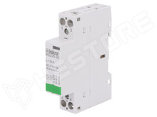 IKD225-20/230V / Mágneskapcsoló, 2-pólusos installációs, NO x2, 220V DC, 230V AC, 25A, DIN (30.046.860 / ISKRA)