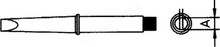 WEL.CT5A7 / Forrasztóhegy  véső alakú; 1,6mm; 370°C (4CT5A7-1 / WELLER)