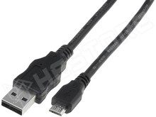 AK-300110-010-S / USB A dugó - micro USB B micro dugó, 1m (ASSMANN)