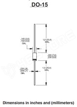 BZW06-5V8 / Szupresszor dióda, unipoláris,  600W (STMicroelectronics)