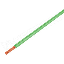 TLY-1x0.35-GN / Vezeték, TLY, sodrat, réz, 0.35mm2, PVC, zöld (0243 002 26 / TECHNOKABEL)