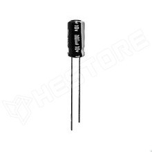 100 uF / 35V / Kondenzátor, elektrolit, 100µF, 35V, 2.5mm, Ø6.3 x 11mm, -40...85°C (SAMWHA)