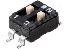 ESD102E = SD 02 / DIP kapcsoló, smd (DIPTRONICS)