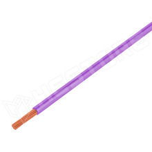 TLY-1x0.35-VI / Vezeték, TLY, sodrat, réz, 0.35mm2, PVC, lila (0243 002 43 / TECHNOKABEL)