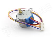 SM-28BYJ-48-12V / Mini léptető motor, 12V, 4-fázis, unipoláris, áttételes