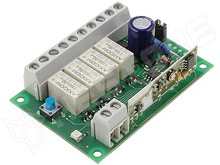 HCS-DEC-4 / 4 channels Decoder Board with HCS300 with Realys (650200994G / AUREL)