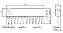 LA7222 / 2-Channel 2-Position AV Switch for VCR/Audio Use