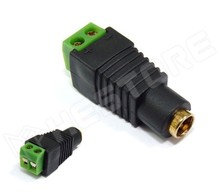 DCA 2.1x5.5-2 ADAPTER / 2,1x5,5 DC aljzat - 2p sorkapocs, DC005