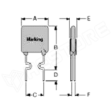 LP30-135 (30R135UU) / Biztosíték, regenerálódó (1.35A, 30V) (LITTELFUSE (HAMLIN))