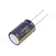 EEUFC1H102B / Kondenzátor, elektrolit, 1000µF, 50V DC, 7.5mm, alacsony impendancia, Ø16x25mm, -55...105°C (EEUFC1H102B / PANASONIC)