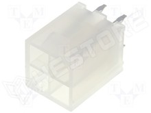 MX-5566-04A / Mini-Fit csatlakozó papa, 4p (MOLEX)