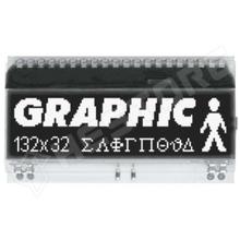 EADOGM132S-5 / Grafikus LCD kijelző, FSTN Negatív, fekete, 132x32 (EA DOGM132S-5 / ELECTRONIC ASSEMBLY)