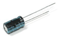 EGT227M1EE11RRS0P-R / Kondenzátor, elektrolit, 220µF, 25V DC, 2.5mm, hosszú élettartam, low ESR, Ø6.3x11mm, -40...105°C (EGT227M1EE11RRS0P-R / SAMXON)