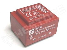 1x15V 4,5VA 230V / Transzformátor EI38- (VARIOUS)