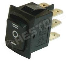 MRS-203-3C6 / Kapcsoló DPDT 3A/250V) ON-OFF-ON