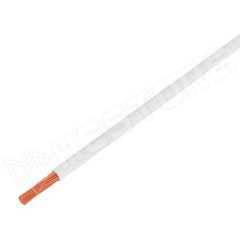 TLY-1x0.35-WH / Vezeték, TLY, sodrat, réz, 0.35mm2, PVC, fehér (0243 002 01 / TECHNOKABEL)