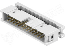 MLW-26B / Szalagkábel csat. 26p. (2×13, NYÁK) (DS1015-26NN0A / CONNFLY)