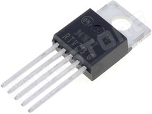 LM2576T-5.0 / Kapcsolóüzemű tápegység IC,  5V/3A (LM2576T-5.0/NOPB / TEXAS)