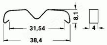 THF 104 / Klipsz SK104 hűtőhöz (FISCHER)