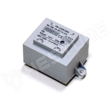 2x9V 10VA 230V / Transzformátor EI48-16.8, 2x9V, 2x550mA, rögzítő füllel (TRE-10.48109-2/K / MAKRAI Elektronik)