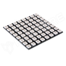 WS2812-8X8 / WS2812 RGB LED modul, 8x8 LED